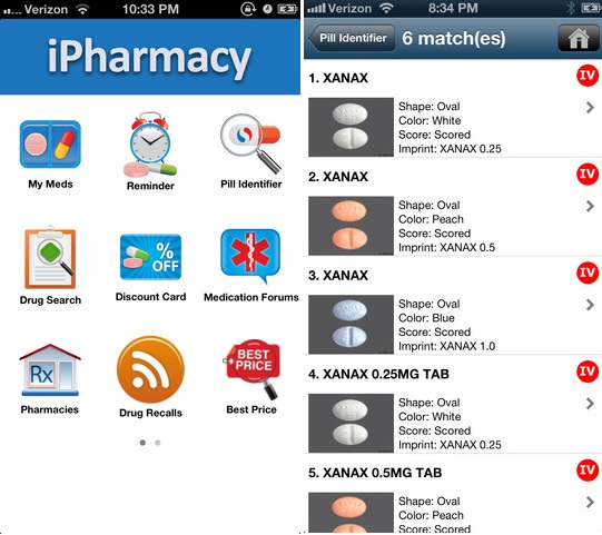 Ipharmacy Pill Identifier Rx Reminder App For Iphone Android