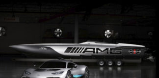 Cigarette Racing 515 Project One, un yate inspirado en Mercedes-AMG