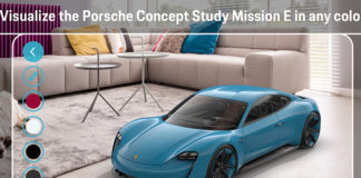 Porsche presenta la app 'Mission E' de Realidad Aumentada