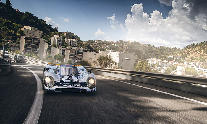 Legendario auto de carreras Porsche utilizado para uso diario