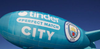 Tinder patrocina al Manchester City