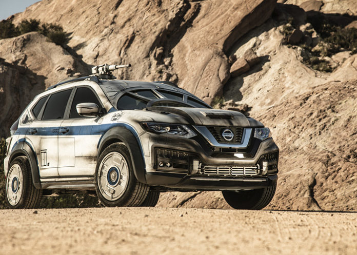 Lanzan un Nissan X-Trail con inspiración Millennium Falcon