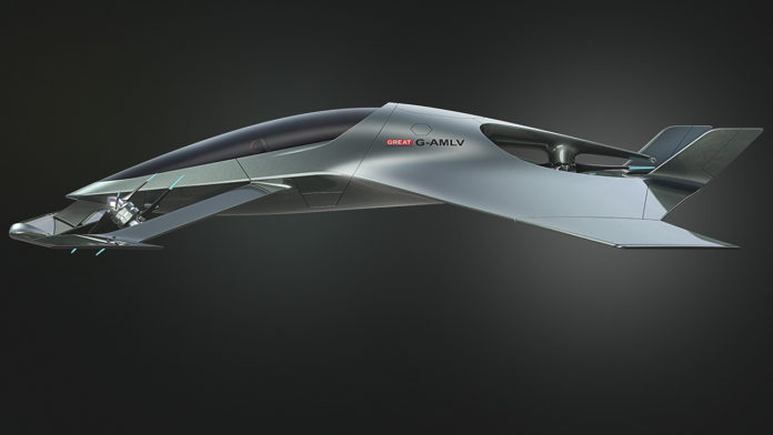 Aston Martin presenta ‘Volante Vision Concept’ un auto volador