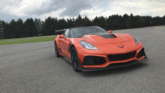 Chevrolet Corvette ZR1 con detalles por demostrar