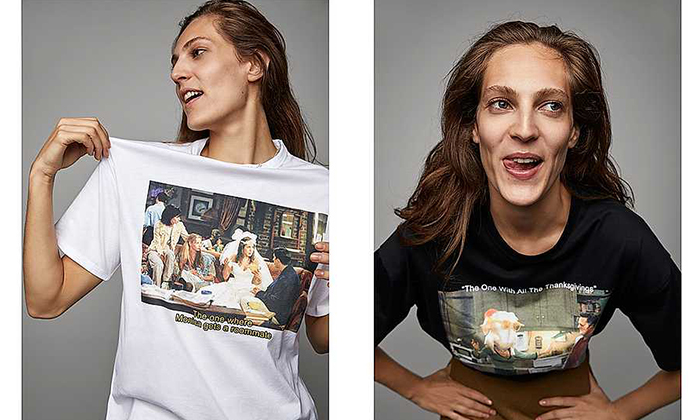 Zara rinde homenaje a la serie ‘Friends’ con colección