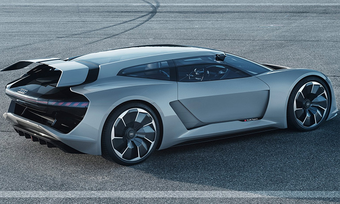 Audi PB18 e-tron concept car se ‘pasea’ por Pebble Beach