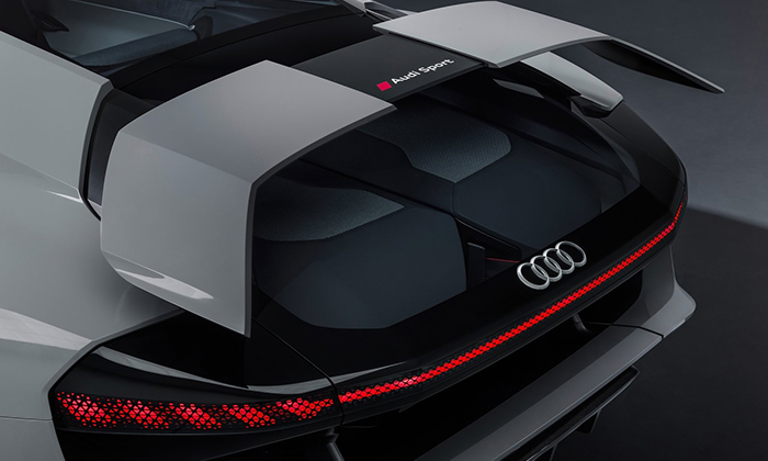 Audi PB18 e-tron concept car se ‘pasea’ por Pebble Beach