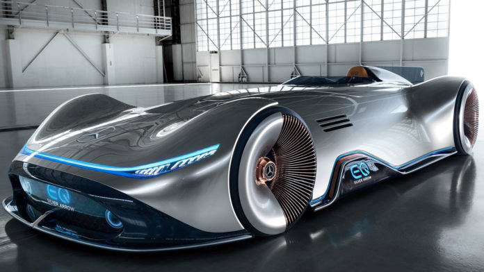 Mercedes Vision EQ Silver Arrow sorprende en Pebble Beach