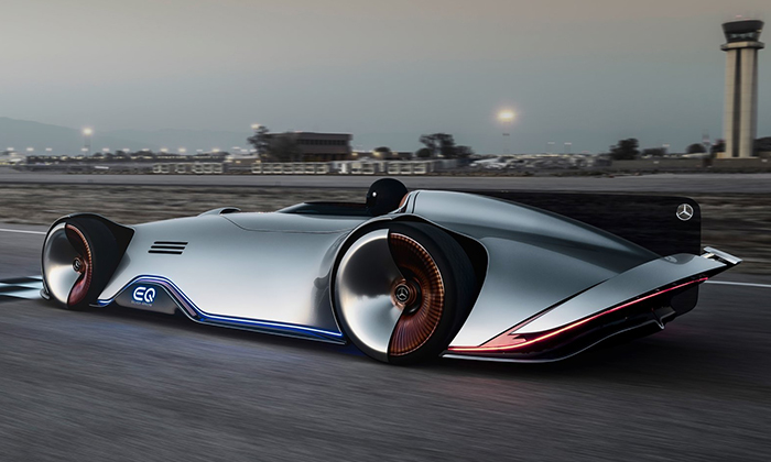 Mercedes Vision EQ Silver Arrow sorprende en Pebble Beach