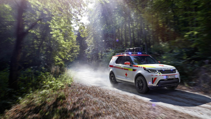 Un Land Rover Discovery salvavidas al servicio de la Cruz Roja de Austria