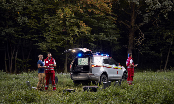 Un Land Rover Discovery salvavidas al servicio de la Cruz Roja de Austria