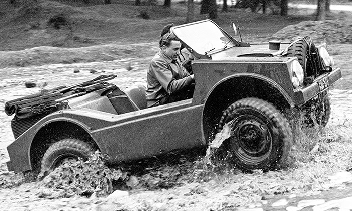 Un todoterreno muy extraño: el Porsche 597 ‘Jagdwagen’