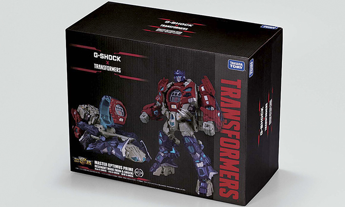 Optimus Prime llega en forma de reloj gracias a G-Shock