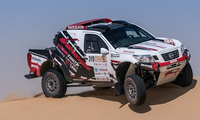 Nissan NP300 Frontier se prepara para participar en el Rally de Dakar