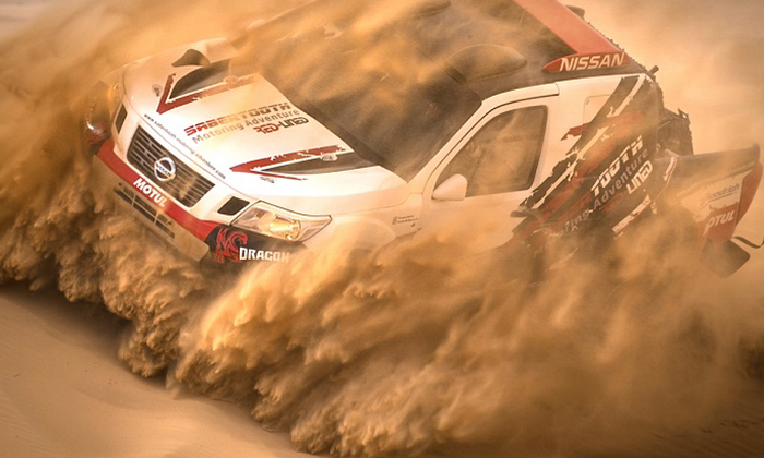 Nissan NP300 Frontier se prepara para participar en el Rally de Dakar