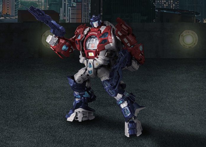 Optimus Prime llega en forma de reloj gracias a G-Shock