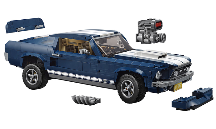 Lego revive el Mustang 67 solo para constructores pacientes