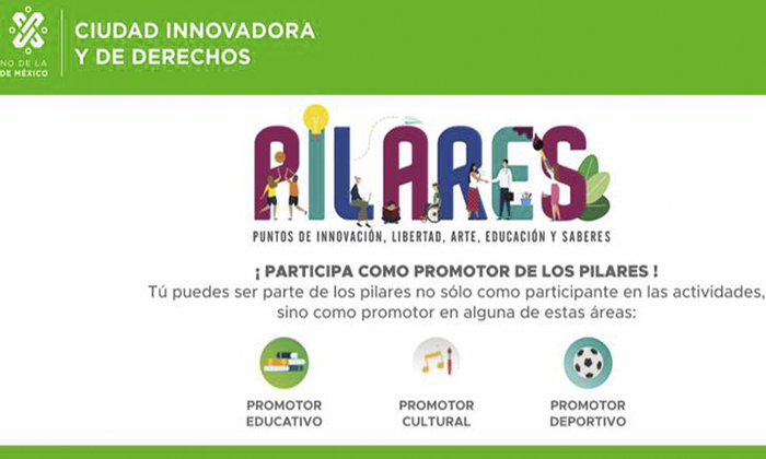 Así es el ‘programa Pilares’, de la Ciudad de México