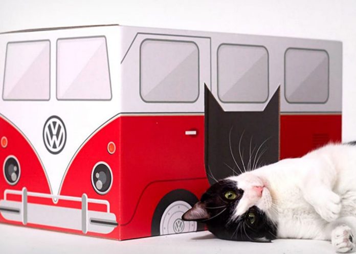 Volkswagen lanza un 'vehículo' diseñado para gatos