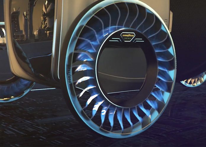 Goodyear ya piensa en coches voladores