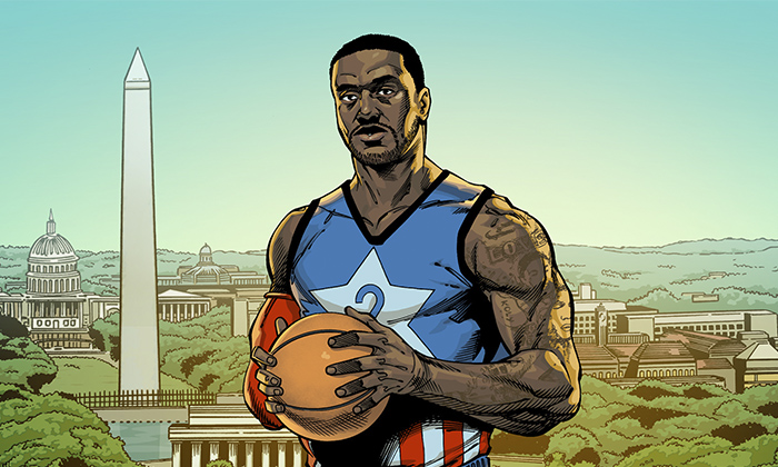 Marvel y adidas celebran a los héroes del baloncesto