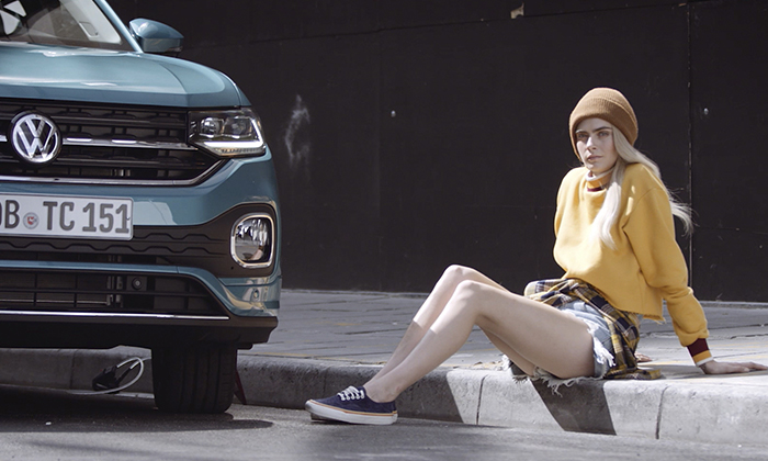 Cara Delevingne, la imagen publicitaria del Volkswagen T-Cross,