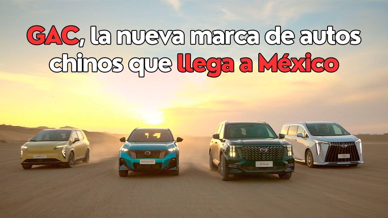 GAC, la nueva marca de autos chinos que llega a México